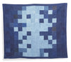 Inheritance Throw Quilt - Indigo Canvas