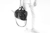 Encounter Overnight Bag - Black Leather