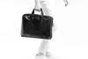 Encounter Soft Briefcase - Black Leather