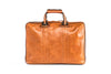 Encounter Soft Briefcase - Cognac Leather