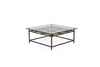 Inheritance Coffee Table - Taupe & Blackened Steel