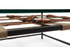 Inheritance Coffee Table - Taupe & Blackened Steel