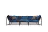 Stephen King x Growth Ring Sofa - Vintage Boro & Blackened Steel