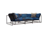 Stephen King x Growth Ring Sofa - Vintage Boro & Blackened Steel