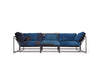 Stephen King x Growth Ring Sofa - Vintage Boro & Blackened Steel