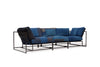 Stephen King x Growth Ring Sofa - Vintage Boro & Blackened Steel