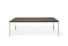 Inheritance Dining Table - Ebonized Oak & Polished Nickel