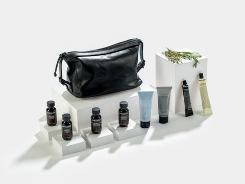 Modern Traveler - Black Dopp Kit