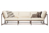 Inheritance Sofa - Natural Canvas & Antique Copper