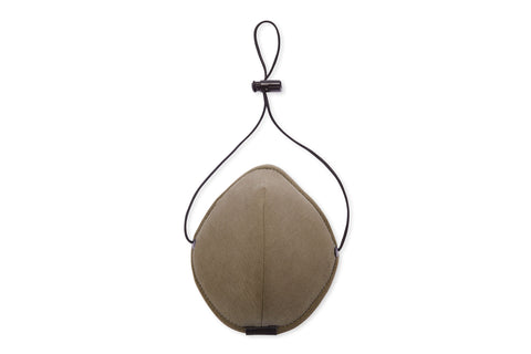 Single Cord Face Mask - Military Canvas - Large
